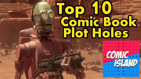 Top 10 Comic Book Plot Holes Youtube