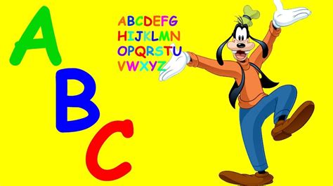 Learn Abcs Alphabet Disney Goofy Alphabet Puzzle Youtube