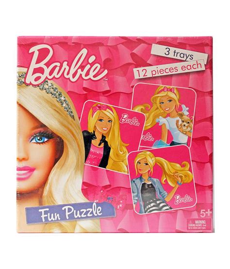 Barbie Fun Puzzle Board Games For Girls Buy Barbie Fun