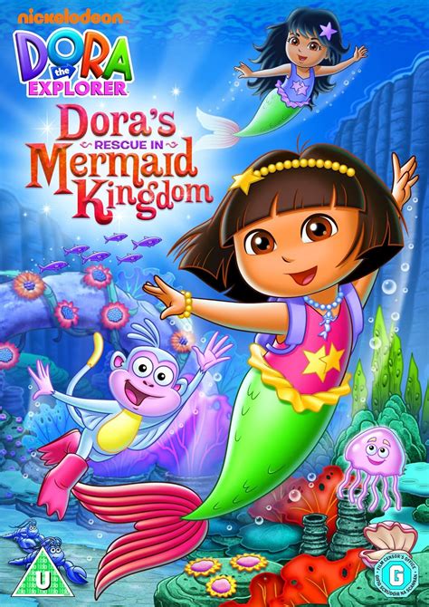 Dora The Explorer Doras Rescue In The Mermaid Kingdom Dvd Amazon