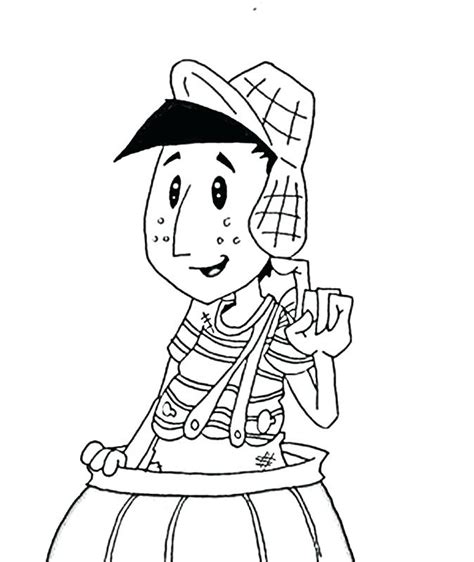 Chavo Del Ocho Coloring Pages At Getdrawings Free Download