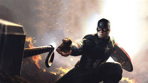 Captain America Avengers Endgame 2019