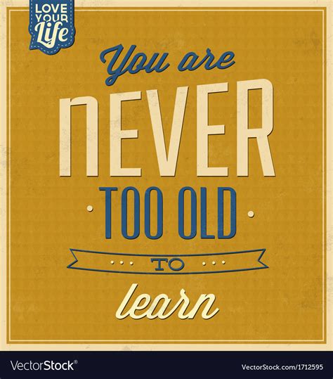 Vintage Quote Typographic Background Royalty Free Vector