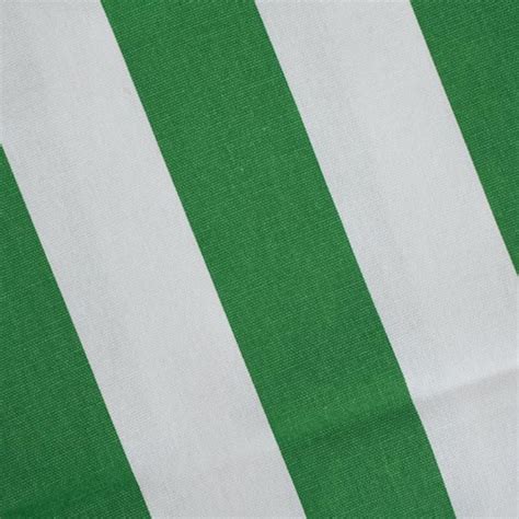 Greenwhite Stripe Printed Canvas Home Decorating Fabric Dfw60529