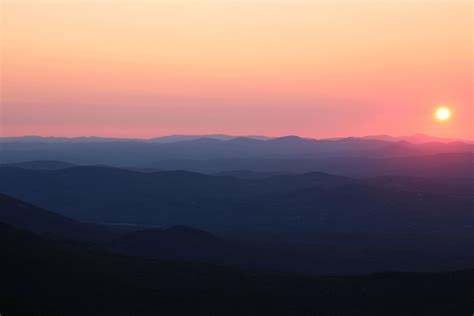 The Layers Of The White Mountains During Sunset Oc 5184 3456