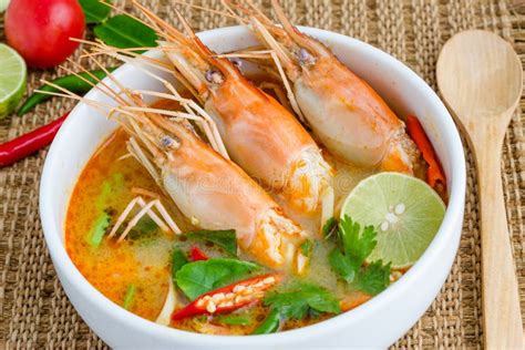 Tom Yum Kung Stock Image Image Of Appetizer Nutrition 33806769