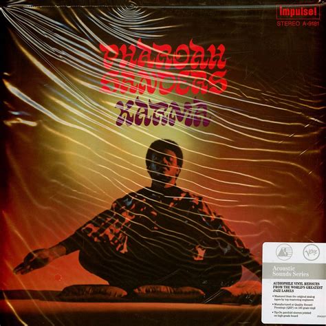 Pharoah Sanders Karma Acoustic Sounds Edition Vinyl Lp 2022 Eu Reissue Hhv