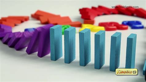 Learn Shapes With Domino Blocks Video For Kids Domino Bricks