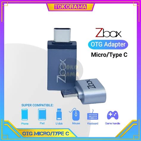 Jual Zbox Otg Micro Type C Shopee Indonesia
