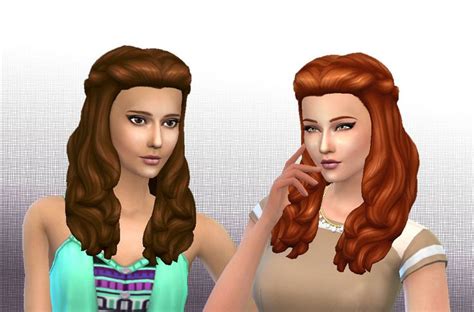 Sims 4 Big Wavy Hair Maxis Match Multimediafaher