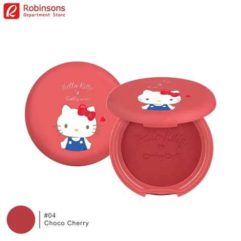 Cathy Doll Hello Kitty Cotton Matte Blusher 65g 04 Choco Cherry Lazada Ph
