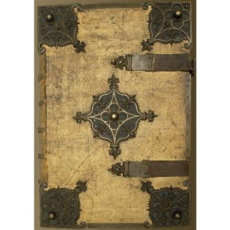 Books Binding~covers Liked On Polyvore Featuring Books Medieval Books