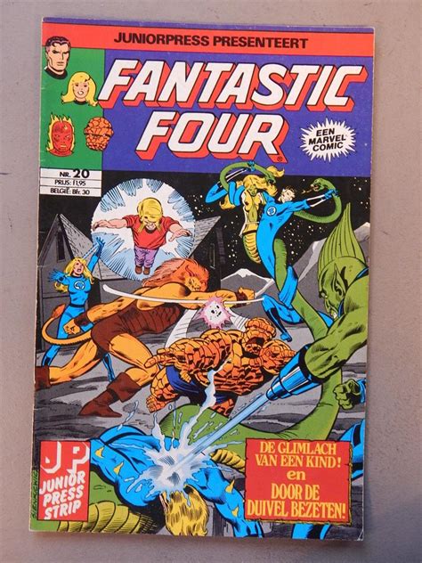 Fantastic Four 20 1e Druk Junior Press 1981 Mijn Bobbedoes