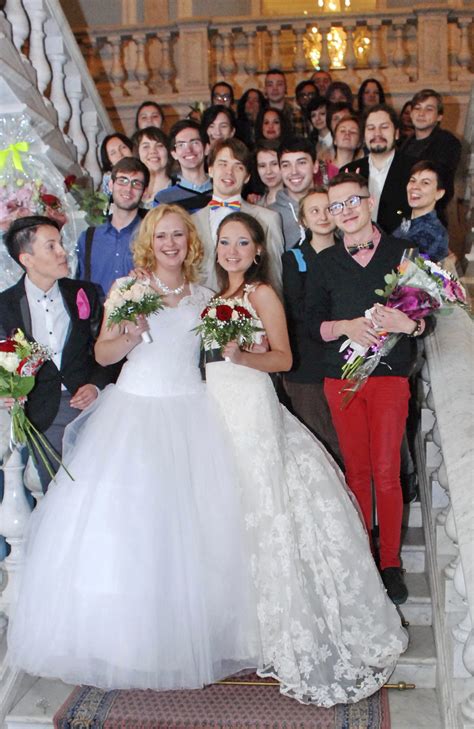 Brides Marry In Russia S First Lgbt Wedding Thanks To Legal Loophole