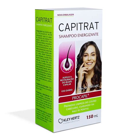 Indicações Para que serve e Bula Capitrat shampoo energizante com ml Farmácia Mix