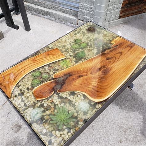 Coffee tables require care, and so it is important to finish a coffee table before it is used. Resin River Tables, Kitchen Tables & Coffee Tables! - I ...