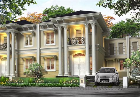 Rumah bergaya minimalis identik dengan bentuk bangunan geometris yang simple dan beratap datar. Contoh Desain Rumah Klasik Eropa Minimalis Modern