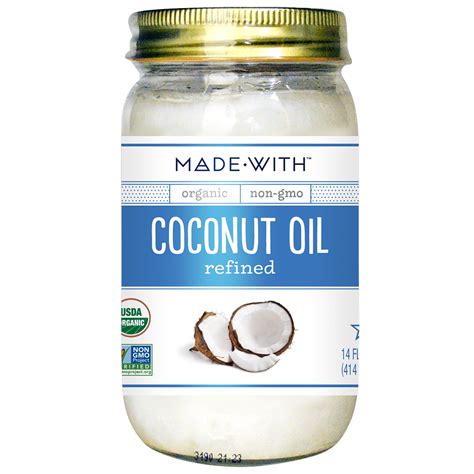 Organic Refined Coconut Oil Madewith Foods