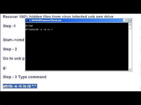 Pendrives are commonly useful for multiple times reading on different computers, laptops, or other devices. how to show hidden files in pendrive - YouTube