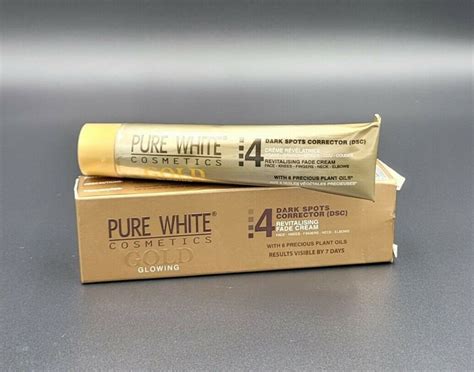 Pure White Cosmetics Gold Glowing Dark Spots Correctors Fade Etsy