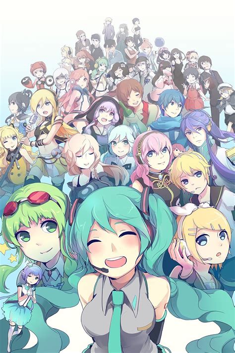 All The Vocaloids Vocaloid Hatsune Miku Anime