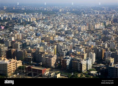 Top View Of The Dhaka City Bangladesh Stock Photo Alamy