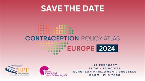 register now launch of the contraception atlas europe 2024 epf