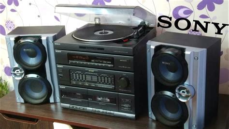 Sony Xo D101 Hi Fi Stereo System Youtube
