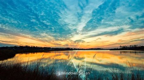 Windows 7 Evening Hd Wallpaper