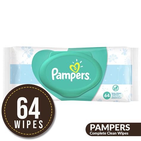 Pampers Complete Clean Wipes 64s Diaper World
