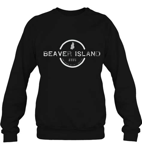 Beaver Island Michigan Graphic Vintage Retro