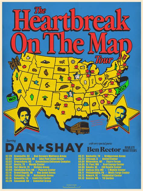 Dan + Shay Announce 2024 ‘The Heartbreak On The Map Tour’ - Live Nation