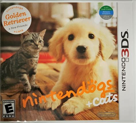 Nintendogs Cats Golden Retriever And New Friends World Edition