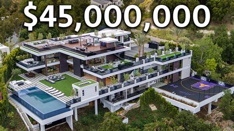 Inside A 45000000 Los Angeles Modern Mega Mansion Aspiring Tycoon