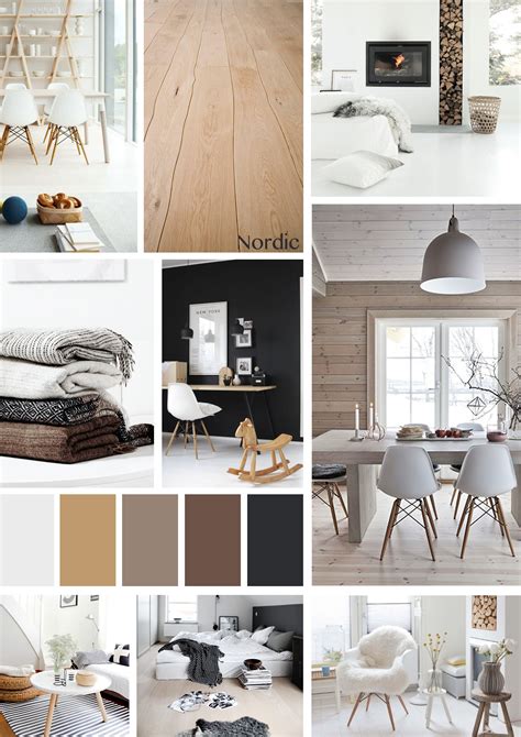 Moodboard Nordic Style By Me Interior Design Mood Board
