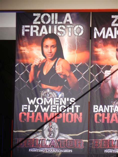 Zoila Frausto Poster At Bellator 35 In Leemore Ca 2011 Womens