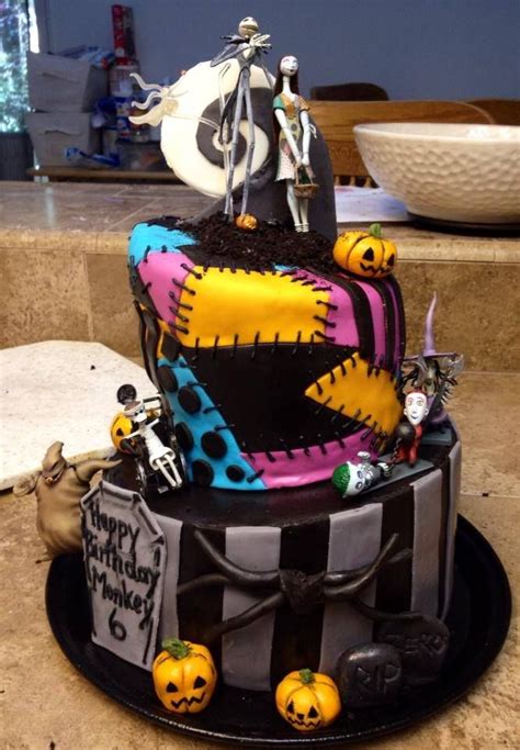 The nightmare before christmas birthday cake & cupcakes. Nightmare Before Christmas Cake This is also what we ...