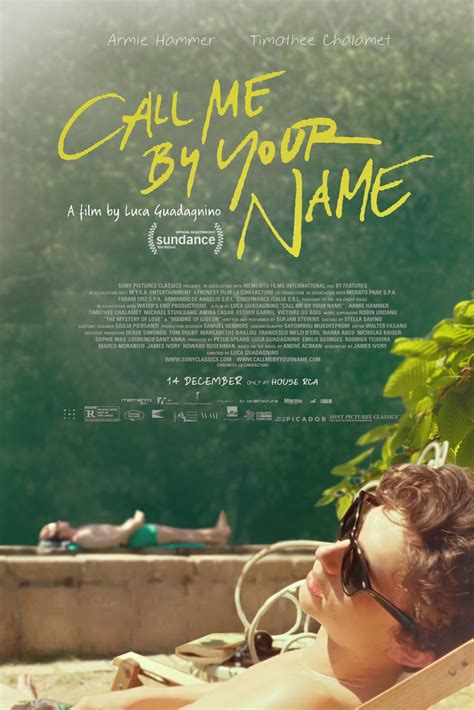 In Theaters Call Me By Your Name κριτική ταινίας