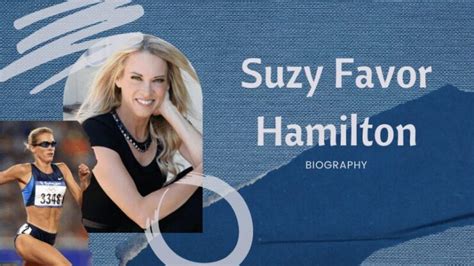 Suzy Favor Hamilton Bio Three Time Olympian And Mental Health Advocate