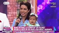 María Victoria Santana recibió conmovedora sorpresa de sus hijos en ...