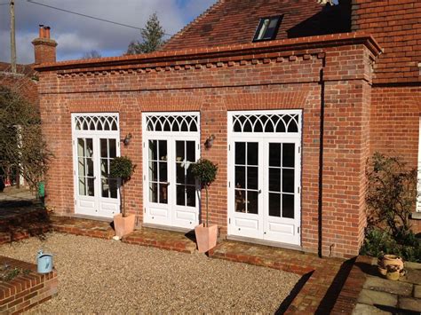 Lonmer Listed Building Brick Extension Flat Roof Extension Brick