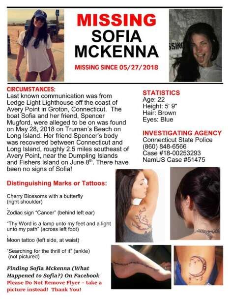 Group Fights For Answers About Missing Sofia Mckenna