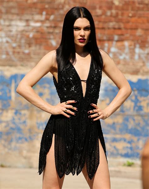 Jessie J On The Set Of A Photoshoot In New York City August 5 2014 Jessiej Skimpy Outfit