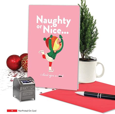 these naughty christmas cards will get your man feeling jolly rare