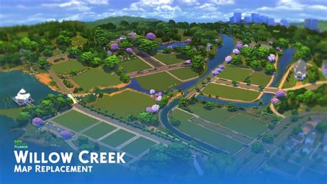 Willow Creek Map Replacement Download 20th Century Plumbob On