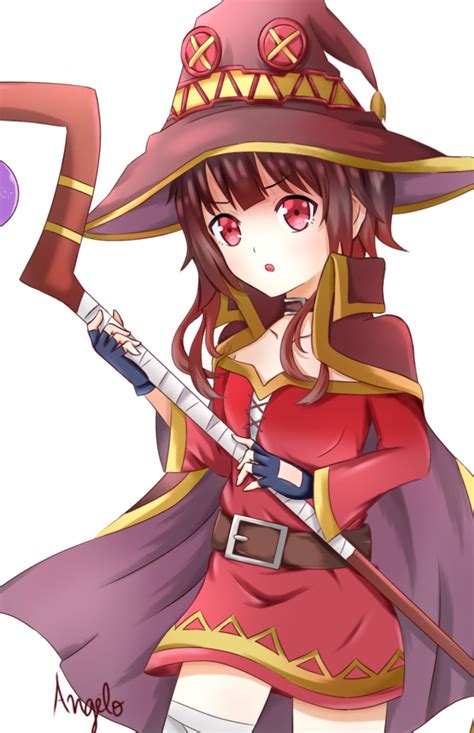 I Just Want To Share My Fan Art Of Megumin Sorry If It Aint Good