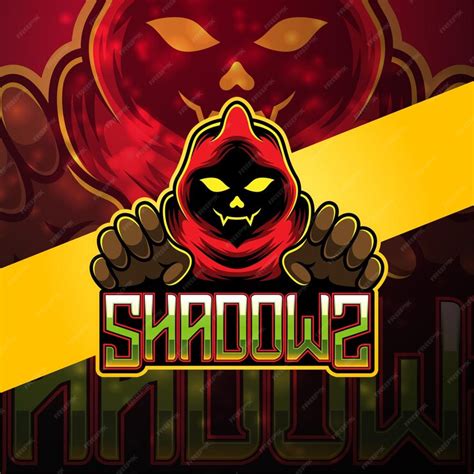 Premium Vector Shadow Esport Mascot Logo Design