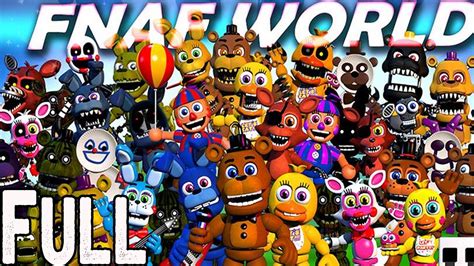 Fnaf World Full Game Walkthrough Hard Mode Youtube