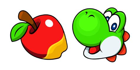 Super Mario Yoshi And Apple