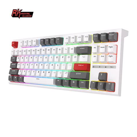 Rk Royal Kludge Rk R Gaming Mechanical Keyboard Rgb Led Wired Keyboard Keys Ergonomic